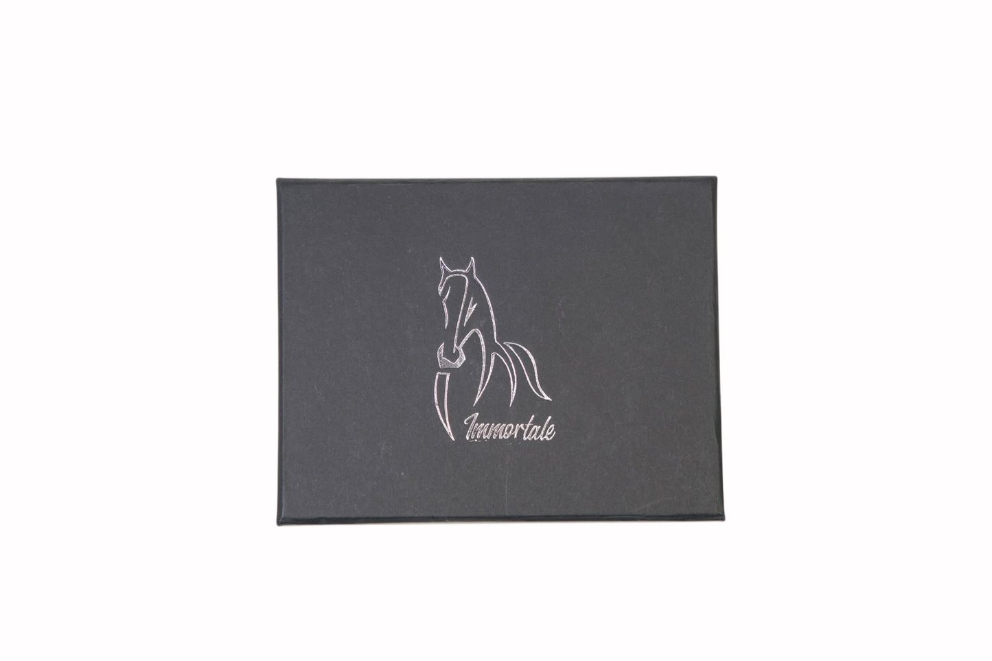 Stallion Card Holder- blue